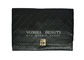 کیف آرایشی فوق العاده بزرگ لوازم آرایشی و بهداشتی کیف سفارشی کیف قابل حمل حرفه ای قابل حمل سیاه 39 جیب