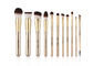 برس آرایش مصنوعی طلایی وونیرا 11 عدد با برچسب خصوصی