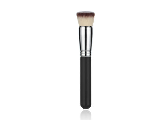 Vonira Beauty Luxury Flat Top Kabuki Makeup Foundation Brush با دستگیره های چوبی