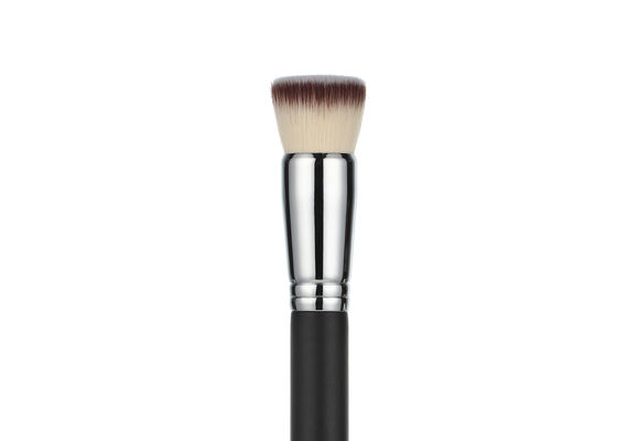 Vonira Beauty Luxury Flat Top Kabuki Makeup Foundation Brush با دستگیره های چوبی