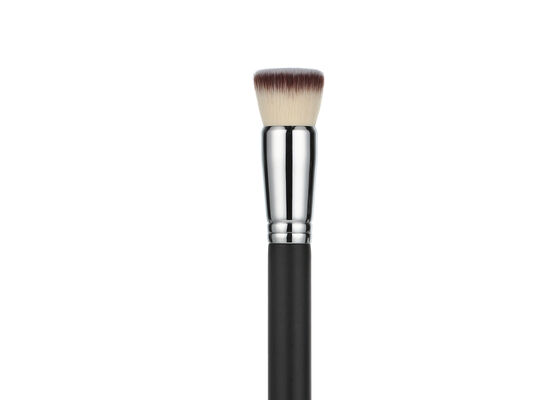 Vonira Beauty Luxury Flat Top Kabuki Makeup Foundation Brush با دستگیره های چوبی