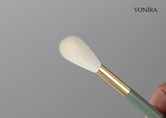 وانرا سفارشی عمده فروشی طبیعی موهای سفید بز آرایش پودر مخلوط کردن بلند با سرویس برچسب خصوصی