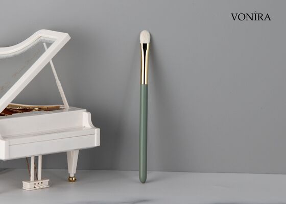 براش سایه چشم کوچک موی بز طبیعی سفید سفارشی عمده فروشی Vonira با خدمات برچسب خصوصی
