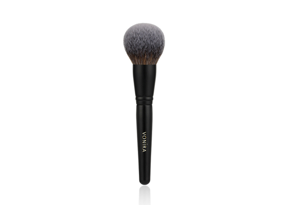 برس پودری گرد و گشاد Vonira Professional Complexion با دسته چوبی مات مسی