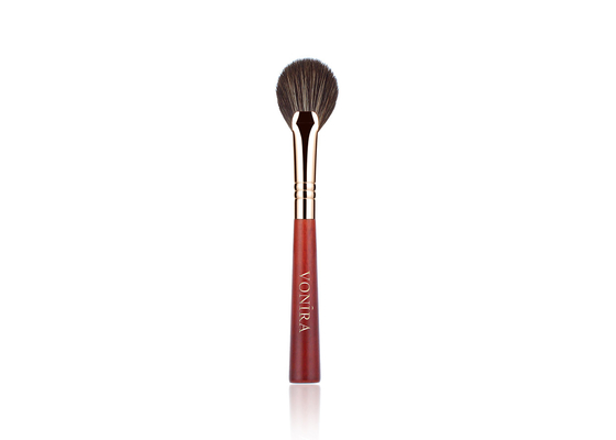 Vonira Beauty حرفه ای مینی فن آرایش چشم برس برس هایلایتر برس موهای مصنوعی وگان برس آرایشی کوچک رژگونه