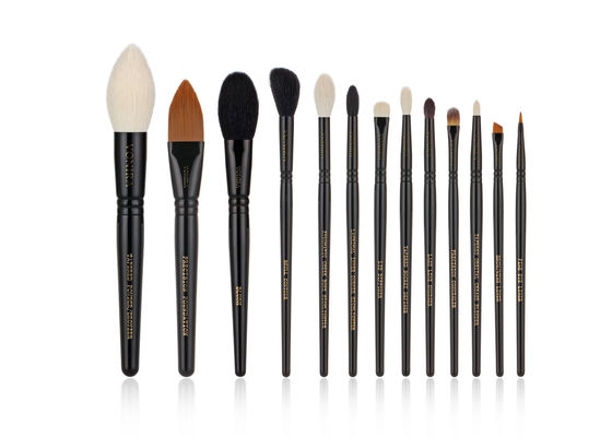 Vonira Beauty Factory Luxury 13 Pieces Natural Hair Makeup Artist Brushes Set OEM ODM OBM